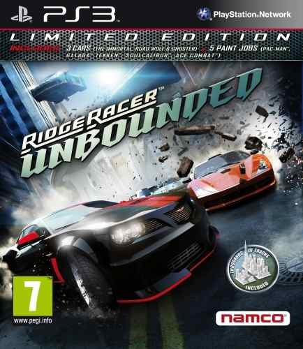 Ridge Racer Unbounded Limited Edition Ps3
